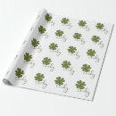 Search for clover wrapping paper Leprechaun