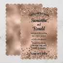 Search for faux gold foil wedding invitations Unique