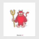 Search for funny devil stickers Horror