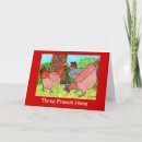 Search for three french hens christmas cards Cute