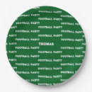 Search for football paper plates Party