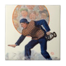 Search for baseball tiles Norman rockwell