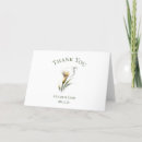 Search for calla lilies thank you cards Elegant