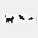 Search for black cat bumper stickers Halloween