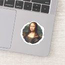 Search for mona lisa stickers Famous