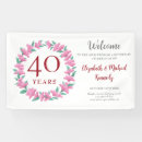 Search for 40th anniversary banners Vow renewal