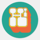 Search for orang stickers Turquoise