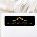 Search for chinese new year return address labels Gold