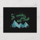Search for northern lights postcards Iceland