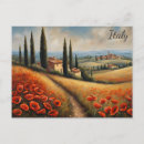 Search for italy watercolor postcards Vintage