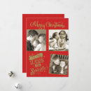 Search for photo insert christmas cards Red