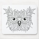 Search for owl mousepads Zendoodle