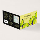 Search for menu business cards Salon