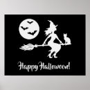 Search for black white witch posters Halloween