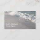 Search for travel business cards Beach