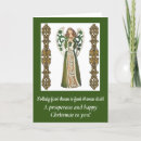 Search for irish blessing christmas cards Green
