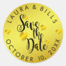 Search for glitter save the date stickers Gold