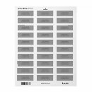 Search for office return address labels Company