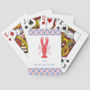 Search for lobster playing cards Coastal