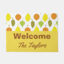 Search for leaf pattern doormats Colourful