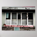 Search for abandoned posters Dilapidated