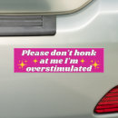 Search for adhd bumper stickers Neurodivergent