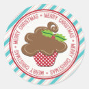 Search for christmas cupcake stickers Modern