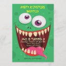 Search for monster faces invitations Party