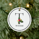 Search for letter t christmas tree decorations Simple