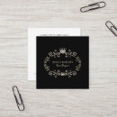 Search for tails business cards Black