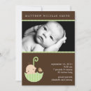 Search for brown bird invitations Baby