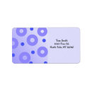 Search for blue dots return address labels Trendy