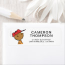 Search for cartoon characters return address labels Peanuts