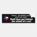 Search for texas bumper stickers Car