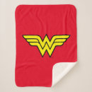 Search for logo blankets Wonder woman