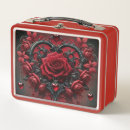 Search for gothic lunch boxes Red