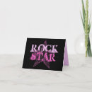 Search for music performance cards Rock star