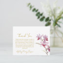 Search for orchid funeral thank you cards Memorial