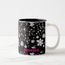 Search for black white floral print pattern mugs Elegant