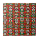 Search for skull tiles Floral