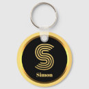 Search for initial s key rings Black
