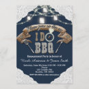 Search for barbeque engagement party invitations Wood