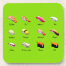 Search for food coasters Sushi