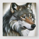 Search for wolf face art Head