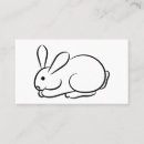 Search for rabbit business cards Bunny
