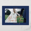 Search for real foil wedding thank you cards Script