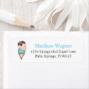 Search for icing return address labels Blue