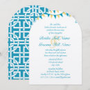 Search for blue abstract pattern invitations Rustic