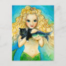 Search for mermaid paintings postcards Sea
