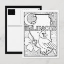 Search for illinois postcards Illustration